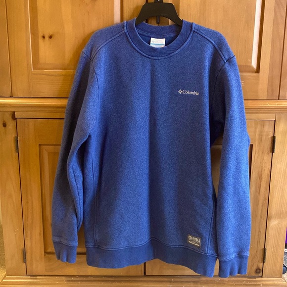 Columbia Fleece Lined Crewneck.  Mens Small - Picture 1 of 5